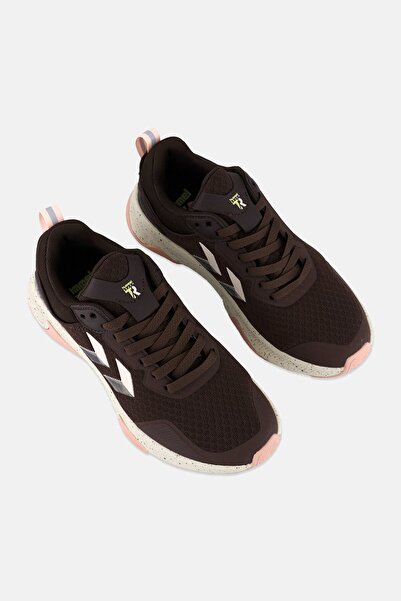 hummel Kids Boy Reach Tr Core Lace Up Running Shoes, Dark Brown