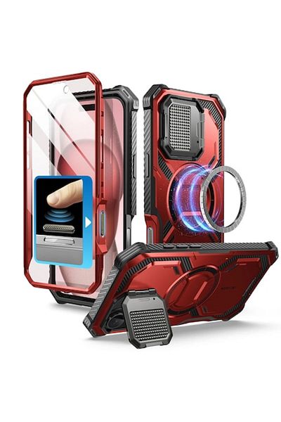 Dali 360 Protective Case with Screen Protector for Apple iPhone 16 Plus, ArmorBox MagSafe, I-Blason, Poly