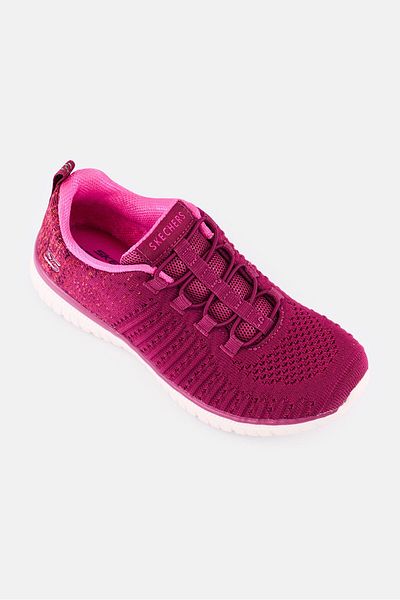 SKECHERS Women Virtue Slip On Outdoor Shoes, Magenta