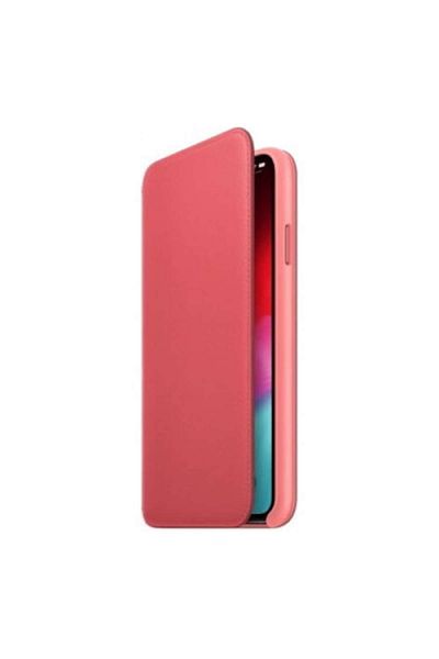 Dali Apple Flip Cover Protective Case for iPhone XS Max, Pink