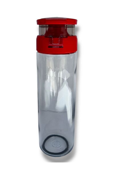 madam gold Water Flask Glass and Transparent Special Motivational Flask