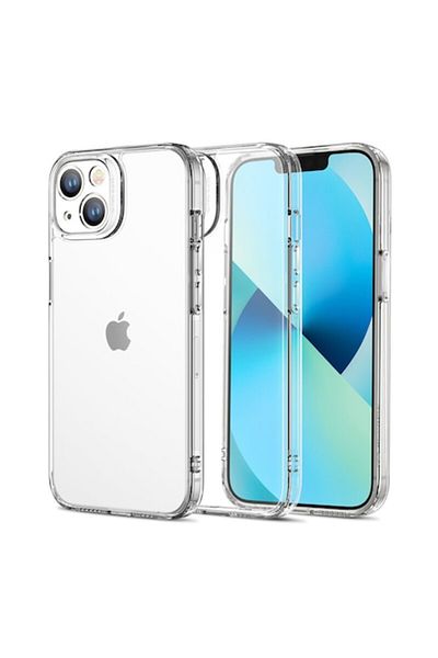 Dali Protective case compatible with Apple iPhone 13 Mini, Ice Shield, reinforced edges, TPU, Transparent