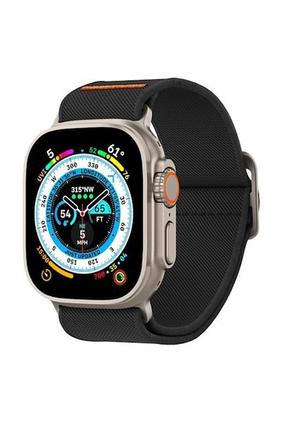 Dali Textile Strap Compatible with Apple Watch 1/2/3/4/5/6/7/8/9/SE/SE 2/Ultra/Ultra 2, 42/44/45/49mm, Fi
