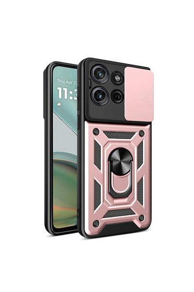 Dali Husa de protectie Armor compatibila cu Motorola Moto G75, CamShield Series, cu inel magnetic, protec