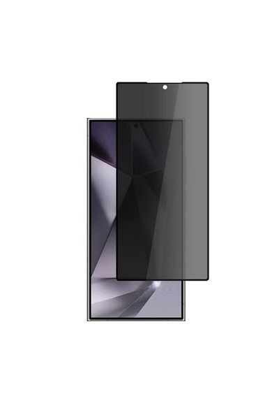 Dali Protective Privacy Screen for Samsung Galaxy S24 Ultra, Pro Plus, Full Glue, Tempered Glass, Black