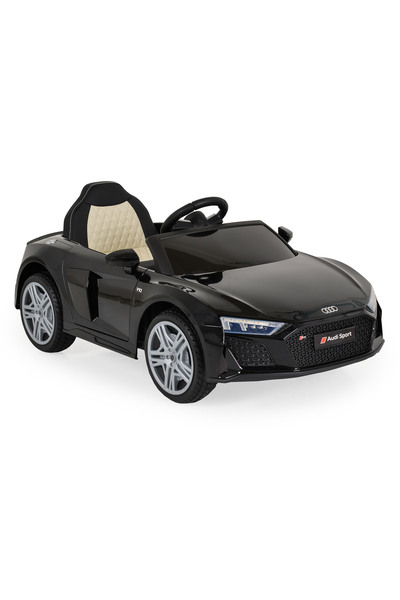 Audi Mașinuță Electrică Copii 3–8 Ani R8 Spyder Black– 2 Motoare,Baterie 12V,...
