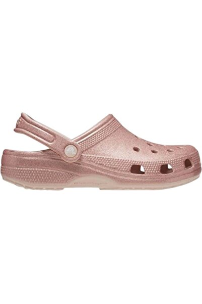 Crocs Classic Glitter Clog 205942-6WV Pembe Terlik