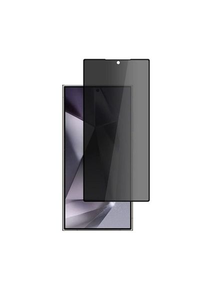 Dali Protective Privacy Screen for Samsung Galaxy S24 Ultra, Pro Plus, Full Glue, Tempered Glass, Black