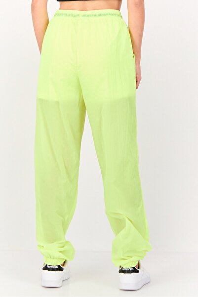 Ellesse x Smiley Women Sportswear Fit Brand Logo Training Track Pants, Neon Yellow