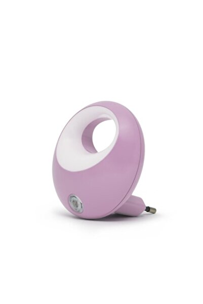 Dali Lampă de noapte LED cu senzor de lumină, design circular abstract, lumin...