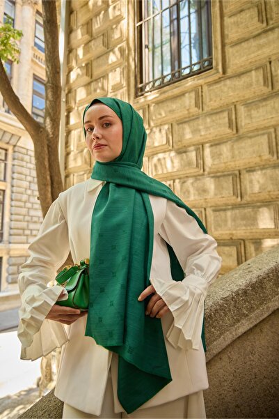 Silk Home Μονόγραμμα Βαμβακερό Μεταξωτό Σάλι 461001-02