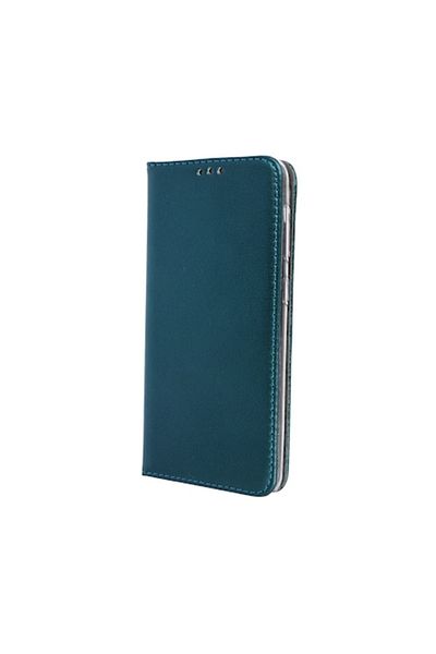 Dali Protective Flip Cover Compatible with Samsung Galaxy S25 Plus, Smart Magnetic, Leather, Dark Gre