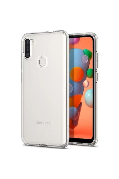 Dali Protective Case Compatible with Samsung Galaxy M11/A11, Liquid Crystal, Silicone, Transparent