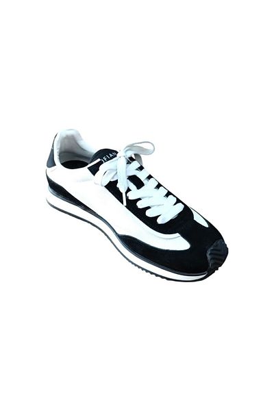 Lufian Gaban Men's Leather Sneaker Shoes Black