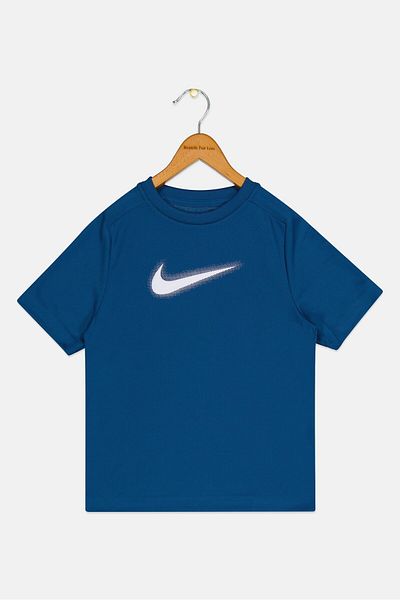 Nike Kids Boy Sportswear Fit Training T-Shirt, Navy