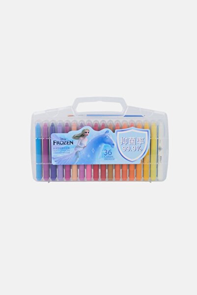 Disney 36 Pieces Frozen Washable Color Marker Pen Frozen With Tutorial, Multicolor