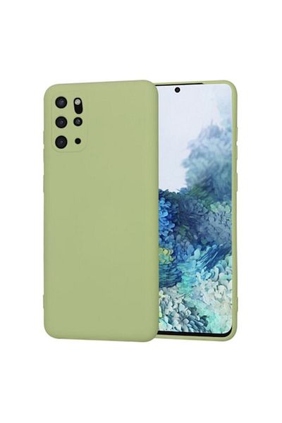 Dali Protective Case Compatible with Samsung Galaxy S20 Plus 4G/5G, SoftFlex, Silicone, Matcha Green