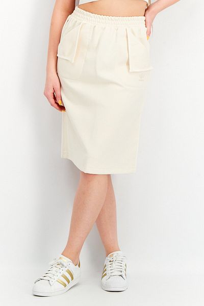 adidas Women Sportswear Fit Embroidered Outdoor Skirt, Off White