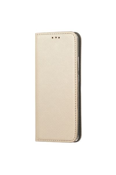 Dali Protective Flip Cover Compatible with RealMe GT Neo 3T, Smart Magnet, Leather, with Grip, Gold
