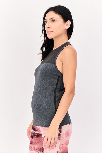Reebok Women Cross Fit Sleevesless Training Top, Grey