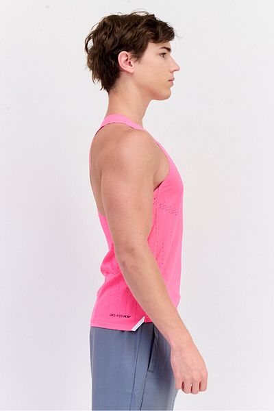 Nike Men Dri Fit Sleeveless Training Vest, Fuchsia