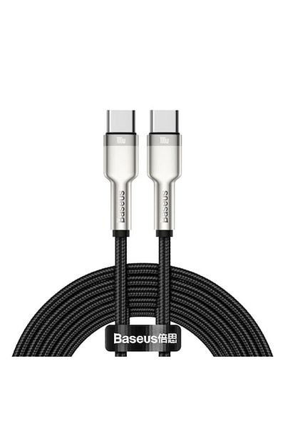 Baseus Type-C to Type-C Cable, Elite Content, Super Fast Charge, 100W, 480Mbps, 2m, Cafule Series