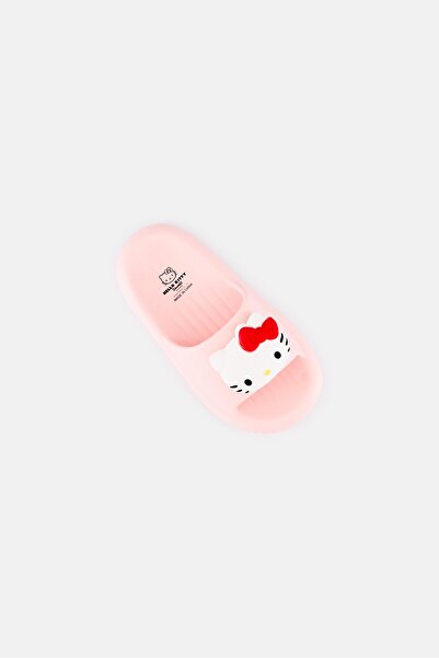 Hello Kitty Kids Girl Slip On Slippers, Pink