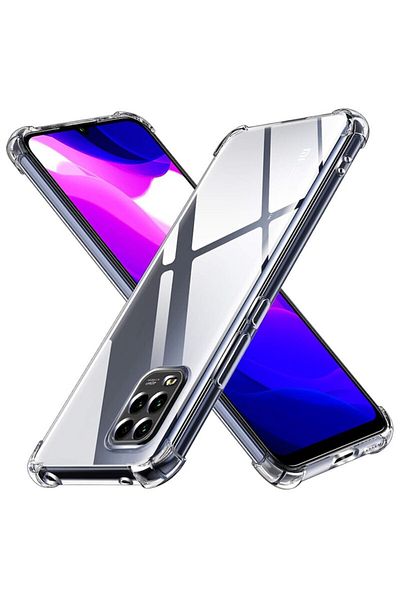 Dali Protective Case Compatible with Xiaomi Mi 10 Lite, ShockProof, Clear Silicone, Transparent