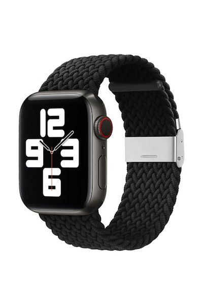 Dali Curea textila compatibila Apple Watch 1/2/3/4/5/6/7/8/9/SE/SE 2/Ultra/Ultra 2, 42/44/45/49mm, nailon