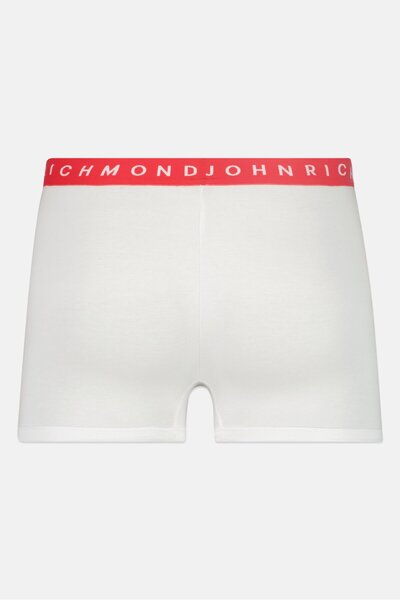 John Richmond Men 3 Piece Brand Logo Trunks, Multicolor