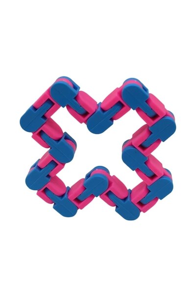 Dali Jucărie senzorială pentru copii, tip șarpe, 24 piese, 28 cm, plastic, ro...