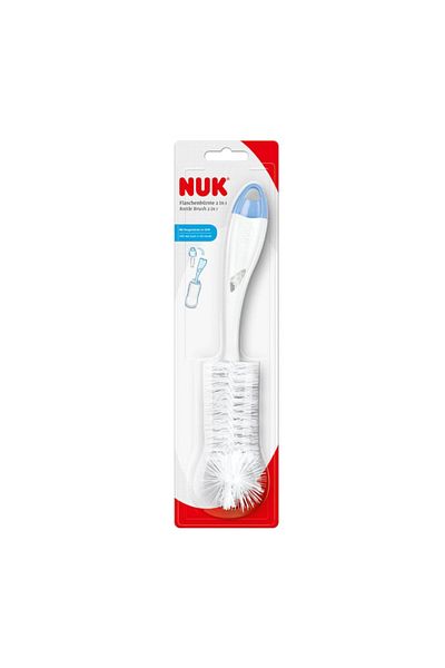 Nuk Set perii 2 in 1 spalat biberoane si tetine Albastru