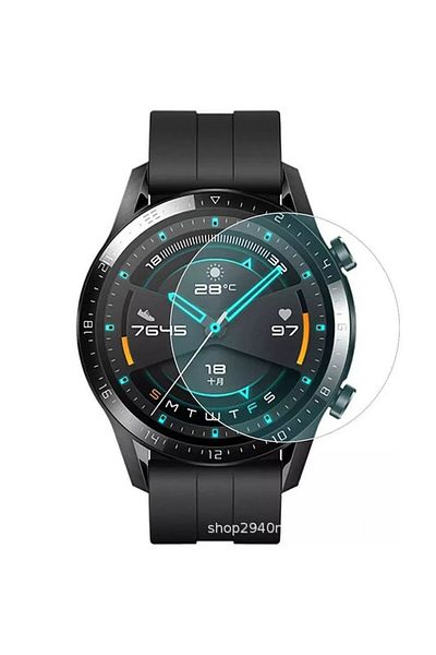 Flo Ecran de protecție compatibil cu Galaxy Watch4 40MM, sticlă securizată 2.5 D, transparent