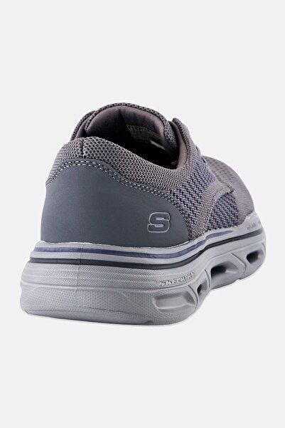 SKECHERS Men Glide Step Expected Erling Lace Up Training Shoes, Grey