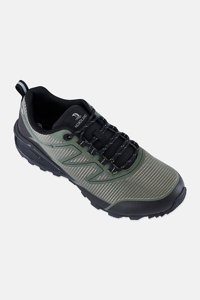 Nordland Men Lace Up Hiking Shoes, Green