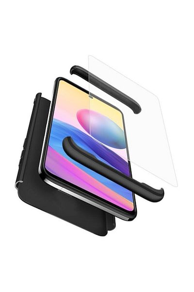 Dali 360 Protective Case for Xiaomi Redmi Note 10 5G / Poco M3 Pro 5G, Screen Protector Included, Plastic