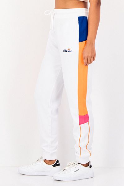 Ellesse Women Sportswear Fit Drawstring Outdoor Sweatpants, White