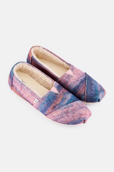 Toms Women Ombre Printed Slip On Shoes, Multicolor