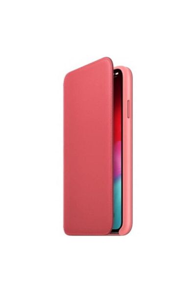 Dali Apple Flip Cover Protective Case for iPhone XS Max, Pink