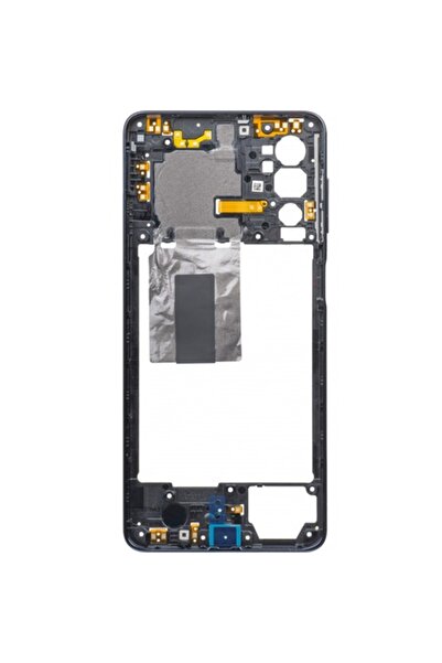 Dali Carcasa de mijloc compatibila cu Samsung Galaxy M52 5G, metal, Negru