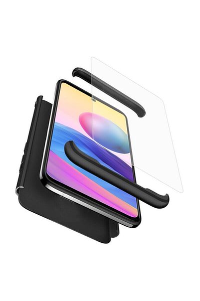 Dali 360 Protective Case for Xiaomi Redmi Note 10 5G / Poco M3 Pro 5G, Screen Protector Included, Plastic