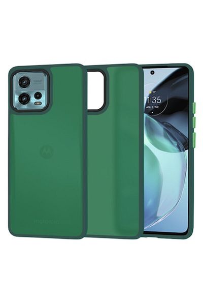Dali Protective Case Compatible with Motorola Moto G72, HaloFrost, MagSafe Compatible, TPU, Green