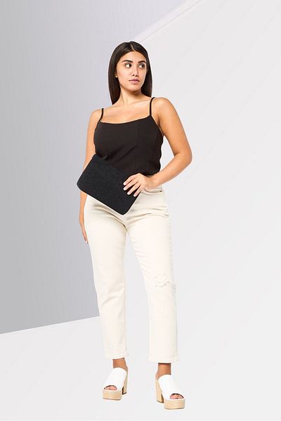 Scotch & Soda Women Slim Fit Plain Stretchable Jeans, Beige