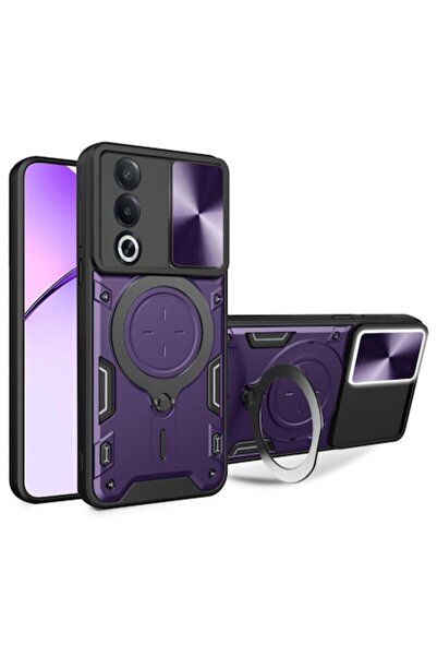 Dali Husă de protecție compatibilă cu Oppo A80 5G, CamGuard Pro, cu inel de s...