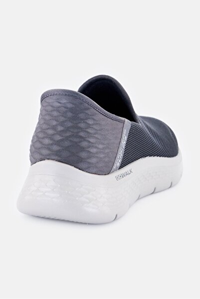 SKECHERS Men Go Walk Flex Slip On Outdoor Shoes, Dark Grey