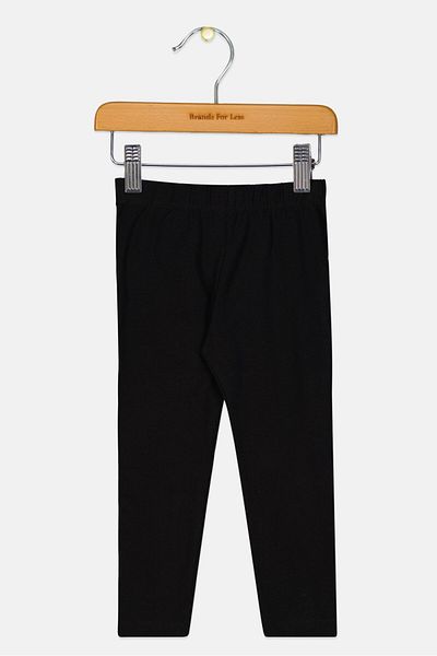 GAP Toddlers Girl Plain Pull On Leggings, Black