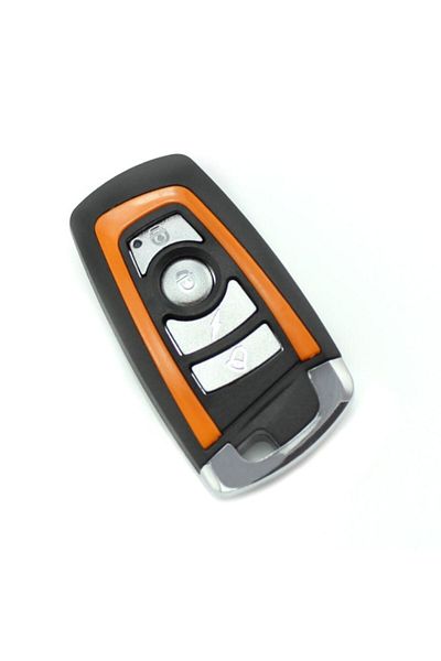 Dali Carcasa pentru telecomanda cheie auto, universala, Negru-Portocaliu