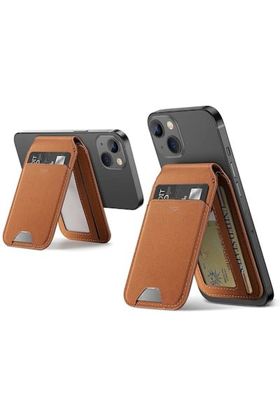 Dali Desk Stand ESR Wallet Type for Phone, MagSafe Halolock, Card Compartment, Compatible with Find My Ap