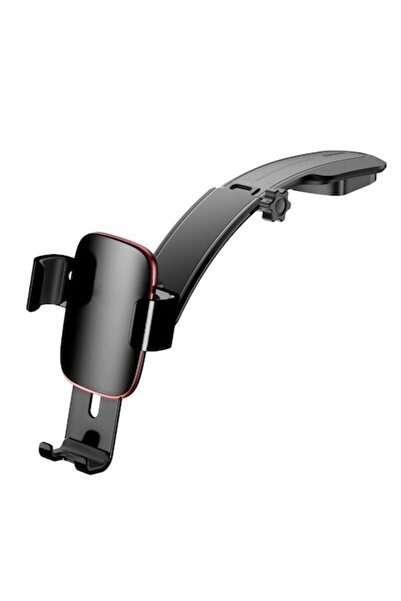 Dali Suport auto pentru telefon, prindere gravitațională, rotație 360°, lățime maximă 6,5-9 cm, PC și aluminiu, negru