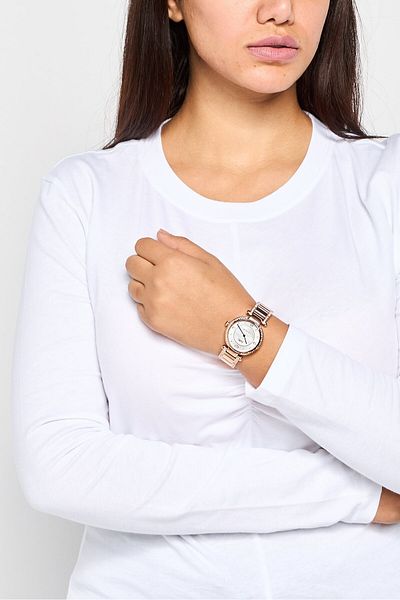 Coach Women 14503731 Stainless Steel Analog Watch 35mm, Rose Gold